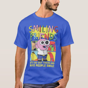 Camiseta Amigos sonrientes hacen sonreír a la gente PIM Dib