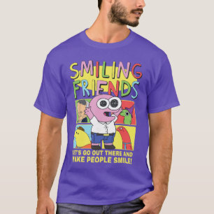 Camiseta Amigos Sonrientes Hacen Sonreír a la Gente PIM Dib