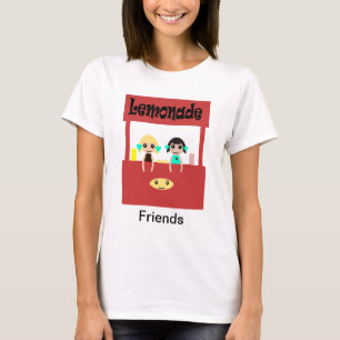 Camiseta Amigos: Soporte de lemonade