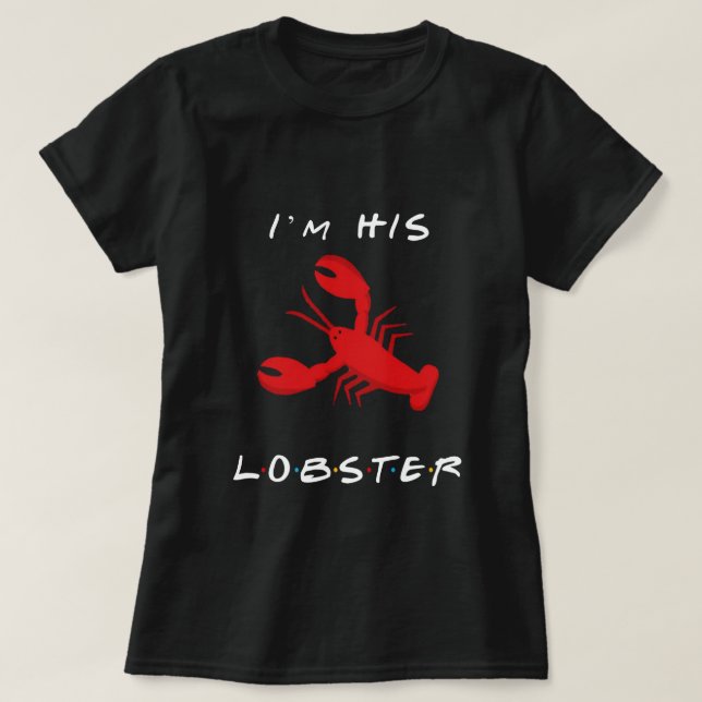 Camiseta Amigos soy su langosta (Diseño del anverso)