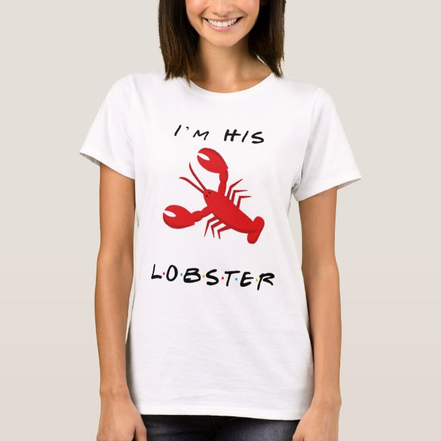 Camiseta Amigos soy su langosta (Anverso)