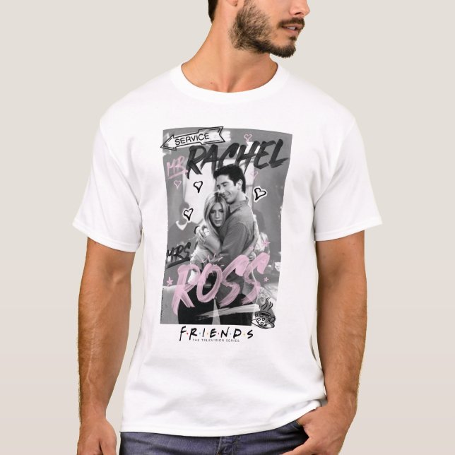 Camiseta AMIGOS™ | Sr. Rachel y Sra. Ross (Anverso)