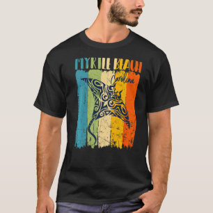 Camiseta Amigos temáticos de Retro Stingray Myrtle Beach Ca