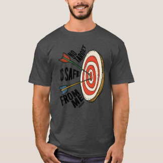 Camiseta Amigos tiradores de deportes de arco y flecha obje