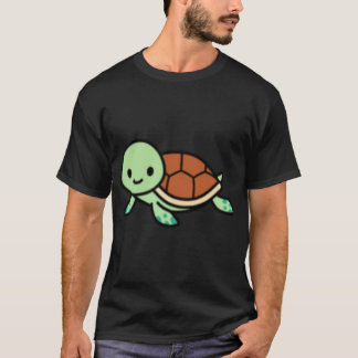 Camiseta Amigos tortuga marina chica retro