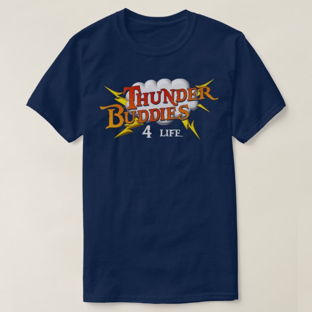Camiseta Amigos truenos de Ted (Diseño del anverso)