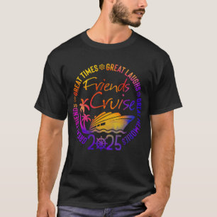 Camiseta Amigos viajan en crucero en 2025