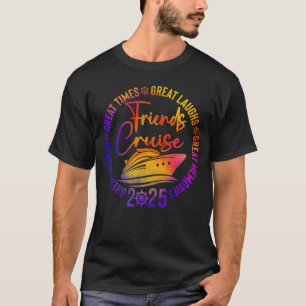 Camiseta Amigos viajan en crucero en 2025