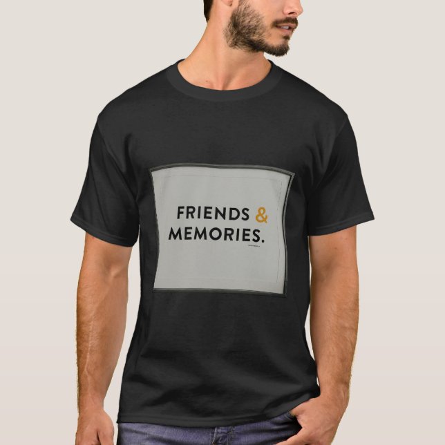 Camiseta Amigos y Recuerdos (Anverso)