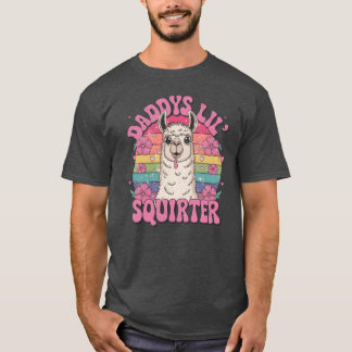 Camiseta Amiguito de papá que escupe un poco