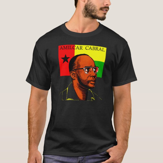 Camiseta Amilcar Cabral Guinea T-Shirt (Anverso)