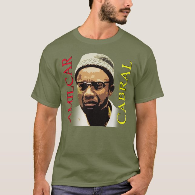 Camiseta Amilcar Cabral Pixed (Anverso)