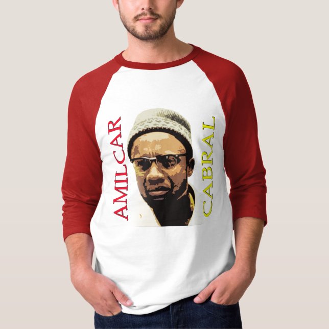 Camiseta Amilcar Cabral Pixed (Anverso)