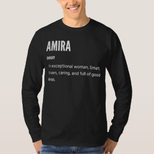 Camiseta Amira es una mujer excepcional