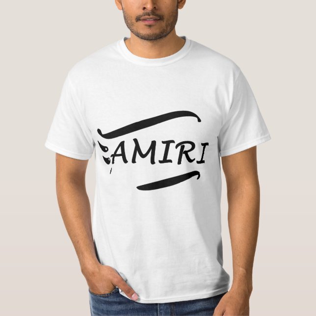 Camiseta amiri (Anverso)