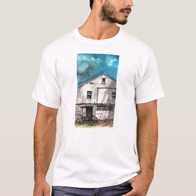 Camiseta Amish Barn T-Shirt (Anverso)