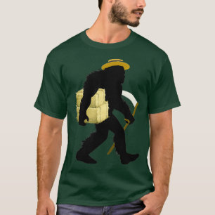 Camiseta Amish Bigfoot Farming Sasquatch Farmer