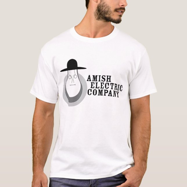 Camiseta Amish Company Eléctrica (Anverso)