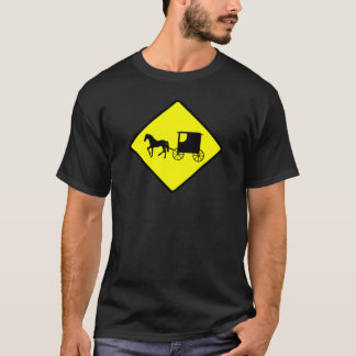 Camiseta Amish Crossing Rótulo Classic T-Shirt