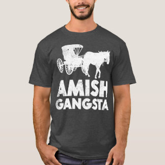 Camiseta Amish Gangsta