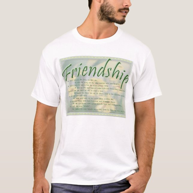 Camiseta Amistad (Anverso)