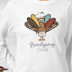 Camiseta Amistad Cocina Turquía Apron Graciosa