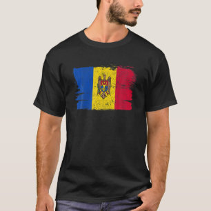 Camiseta Amistad con el orgullo de la bandera de Moldavia
