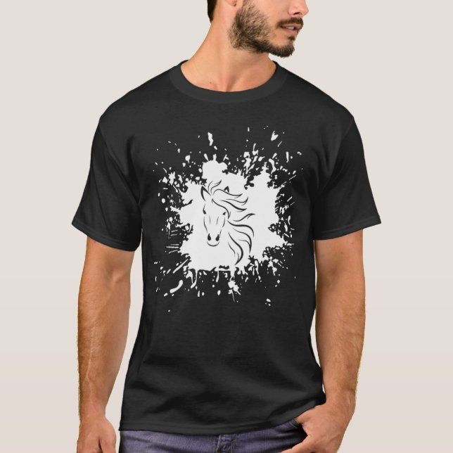 Camiseta Amistad con los caballos (Anverso)