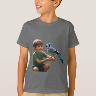 Camiseta Amistad con los pies: Un niño y su maravilloso páj