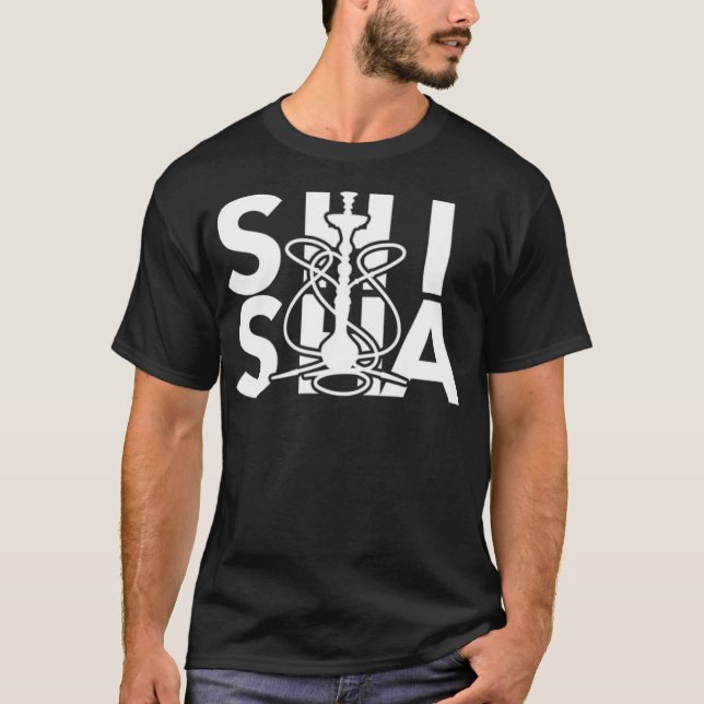 Camiseta Amistad de Hookah en árabe (Anverso)