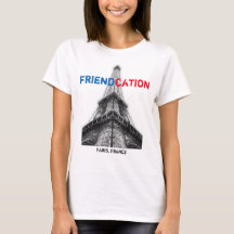 Amistad Eiffel Paris T-Shirt