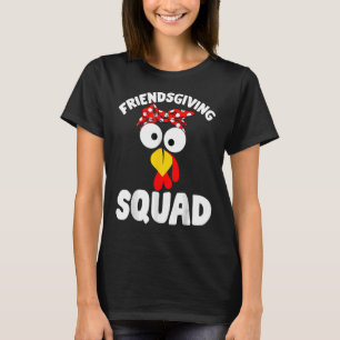 Camiseta Amistad, escuadrón, amigos turcos, felices gracias