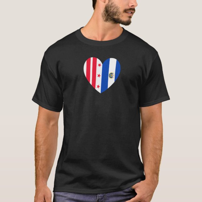 Camiseta Amistad Para El Salvador Y Washington D C (Anverso)