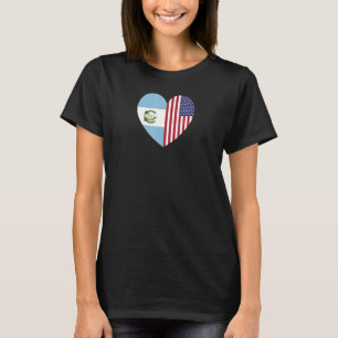Camiseta Amistad para siempre América y Guatemala
