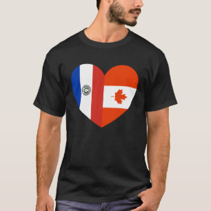Camiseta Amistad Para Siempre Canadá Y Paraguay