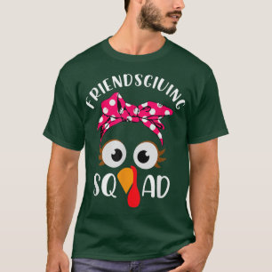 Camiseta Amistad, quad, Funny Día de Acción de Gracias Amis