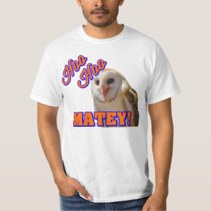 Camiseta amistosa del búho