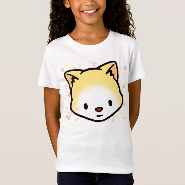 Camiseta amistosa dulce de la estrella (Anverso)