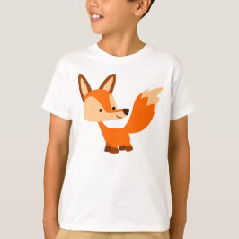 Camiseta amistosa linda de los niños del Fox del