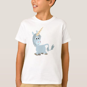 Camiseta amistosa linda de los niños del unicornio