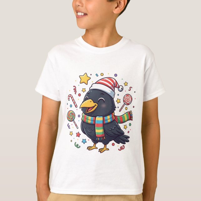 Camiseta AMITA | Happy Crow - Candy Fun (Anverso)