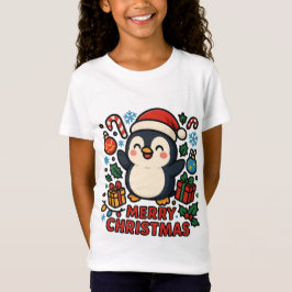 Camiseta AMITA | Pingüino Feliz Navidad