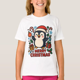 Camiseta AMITA | Pingüino Feliz Navidad