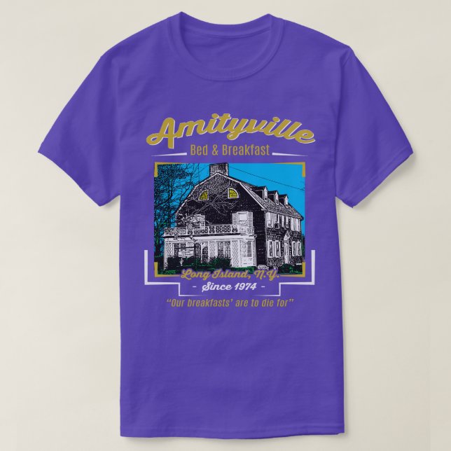 Camiseta Amityville Bed Breakfast (Diseño del anverso)