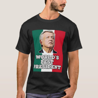 Camiseta Amlo Andres Uel López Obrador Presidente mexicano