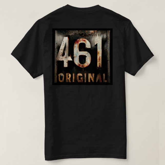 Camiseta AMMO 461 Original (Reverso del diseño)