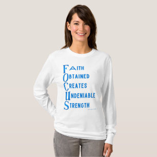 Camiseta AMMO Apparel EE.UU. enfoca la larga manga de la mu