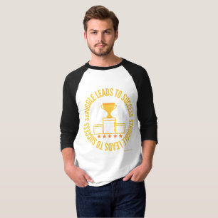 Camiseta Ammo Apparel EE.UU. lucha por el éxito Raglan masc