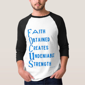 Camiseta Ammo Apparel USA Focus Acrónimo Raglan 3/4 masculi