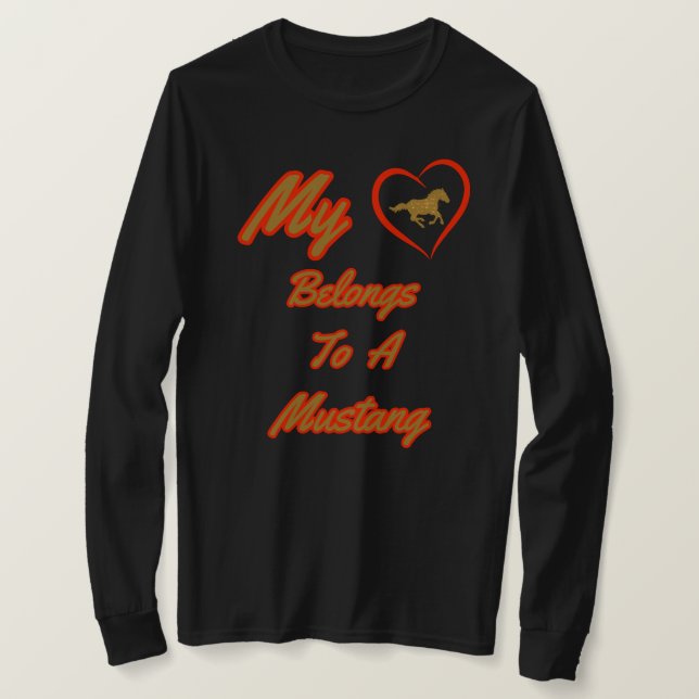 Camiseta AMMO Apparel USA My Heart Belongs (Anverso del diseño)